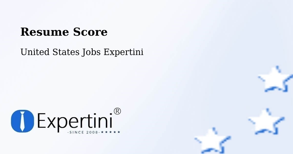 Resume Score & Job Description Match Tool – Lone Pine - United States Jobs Expertini
